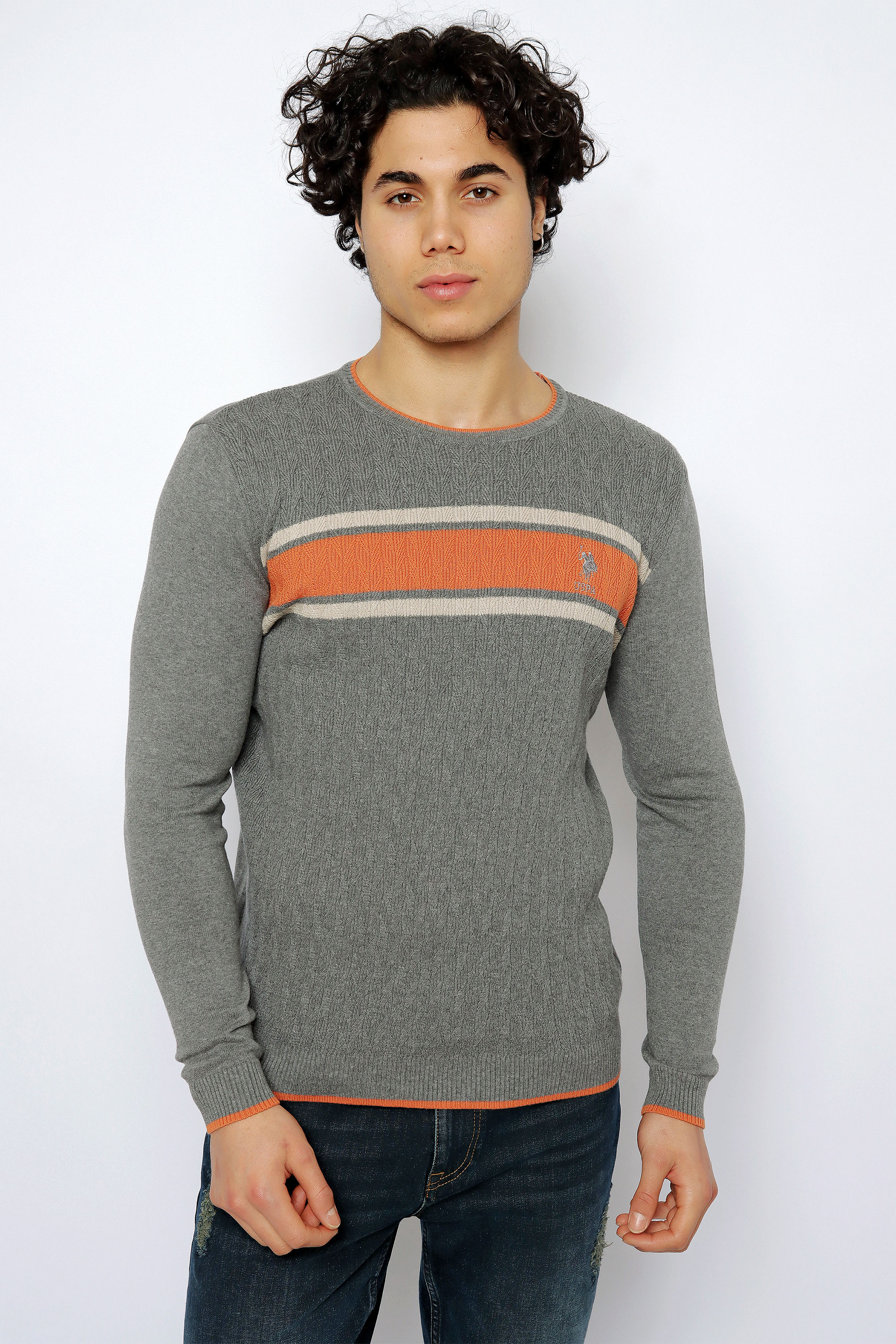 

Джемпер мужской U.S. POLO Assn. G081SZ0TK0BARNEY серый XS, G081SZ0TK0BARNEY