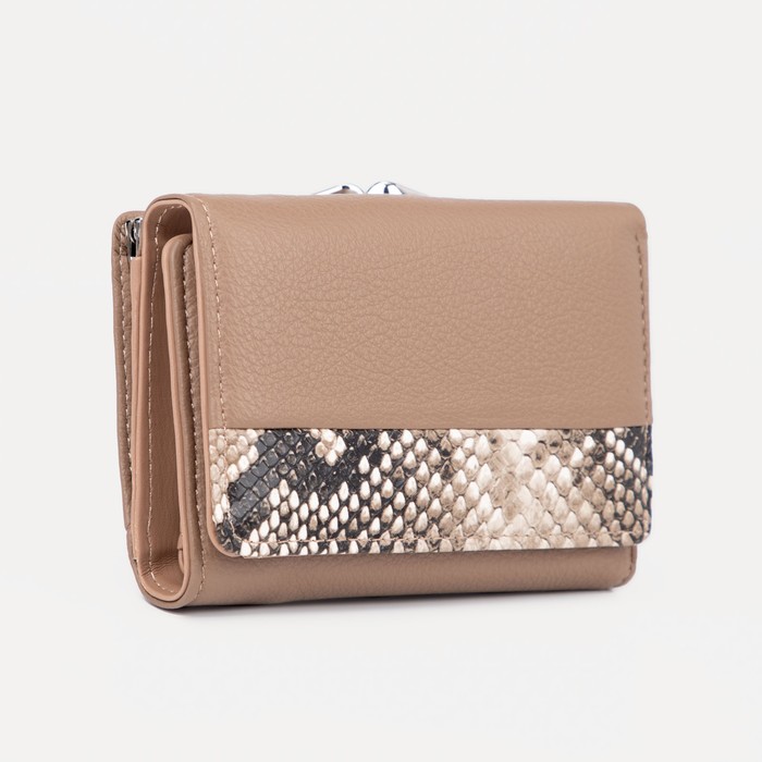 

Кошелек женский NoBrand 9285757, бежевый, 9285757