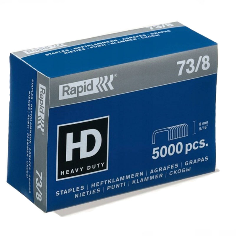 

Rapid Скобы Rapid HD, 73/8, гальванизированны, 5М 73/8