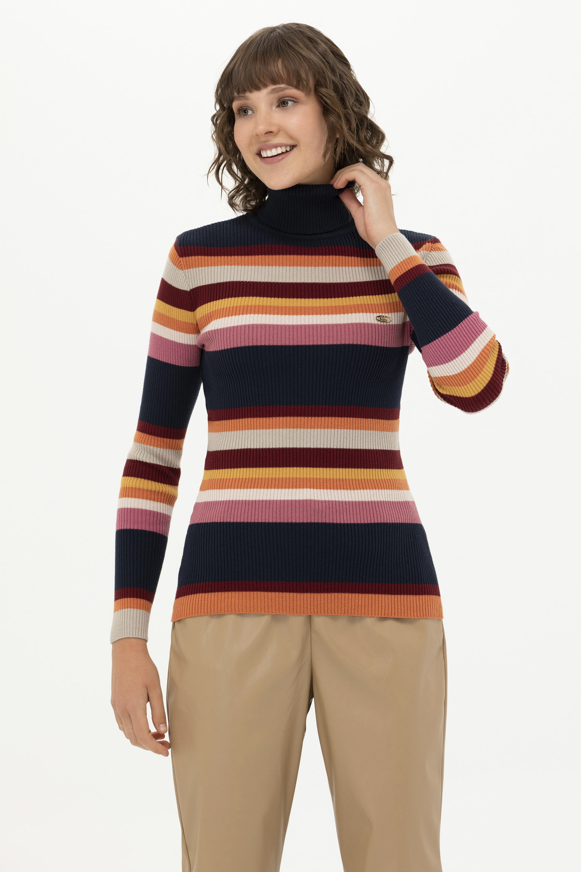 

Водолазка женская U.S. POLO Assn. G082SZ0TK0METSA синяя XS, Синий, G082SZ0TK0METSA