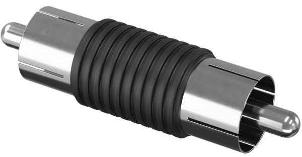 

Аудио адаптер переходник соединитель GSMIN RT71 RCA тюльпан (M) - RCA тюльпан (M) (Черный)