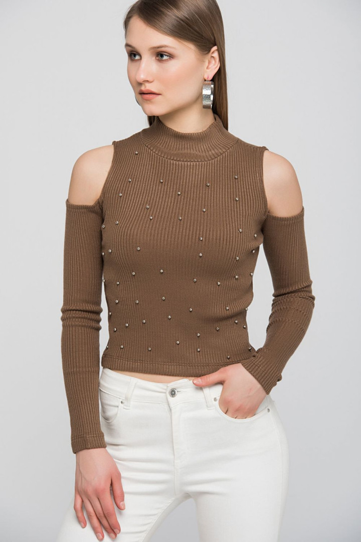 

Джемпер женский Sense 124225 бежевый 40 RU (товары доставляются из-за рубежа), 124225