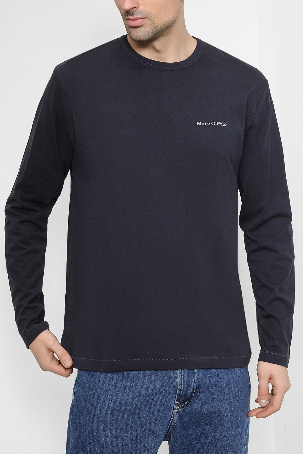

Лонгслив мужской Marc O’Polo 228 2016 52048 синий 2XL, 228 2016 52048