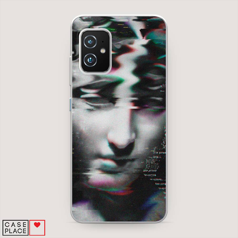 

Чехол Awog на Asus Zenfone 8 Mini "Glitch Art", Серый, 44350-9