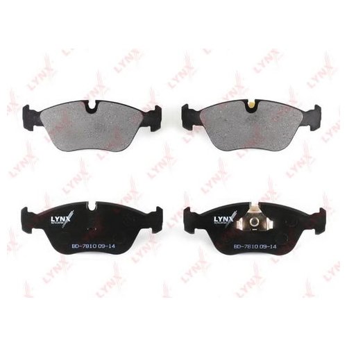 

Комплект передних тормозных колодок Lynx BD7810 для Volvo 850, C70 I, S70, V70 I