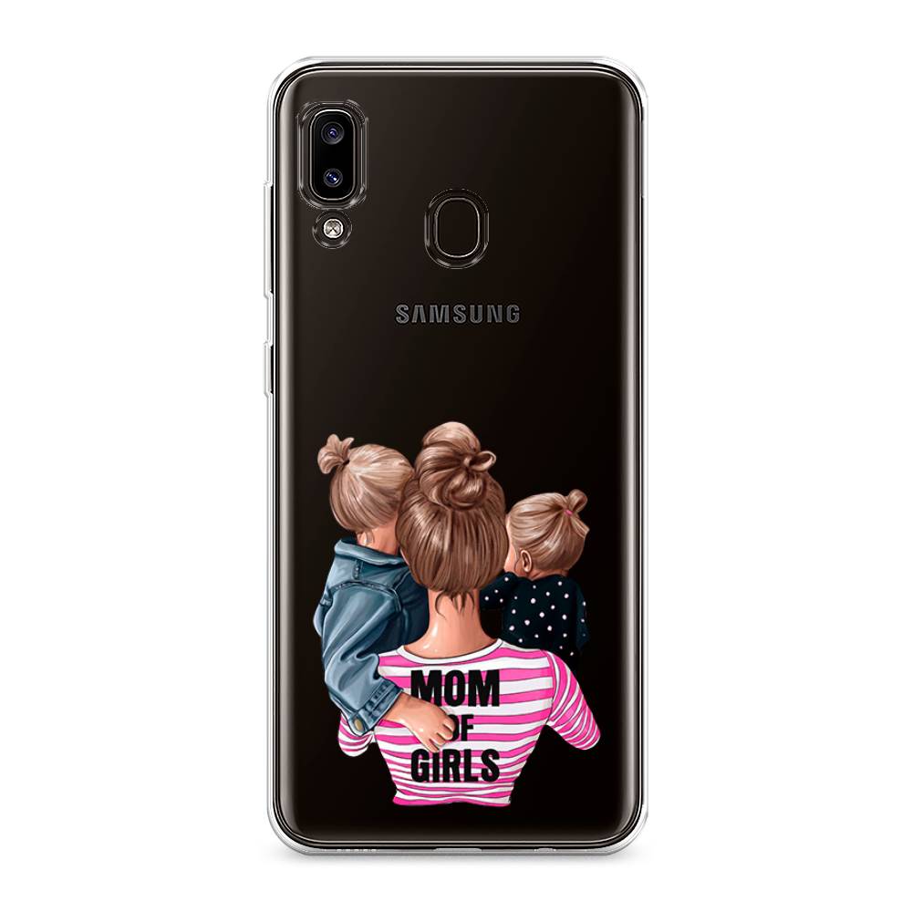 

Чехол Awog на Samsung Galaxy A30/A20 "Mom of Girls", Разноцветный, 27550-6