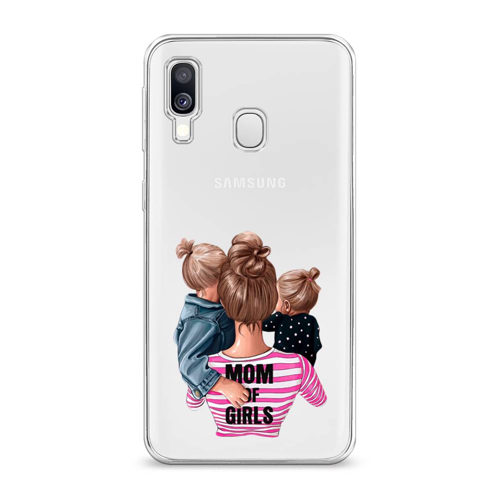 

Чехол Awog на Samsung Galaxy A40 "Mom of Girls", Разноцветный, 28050-6