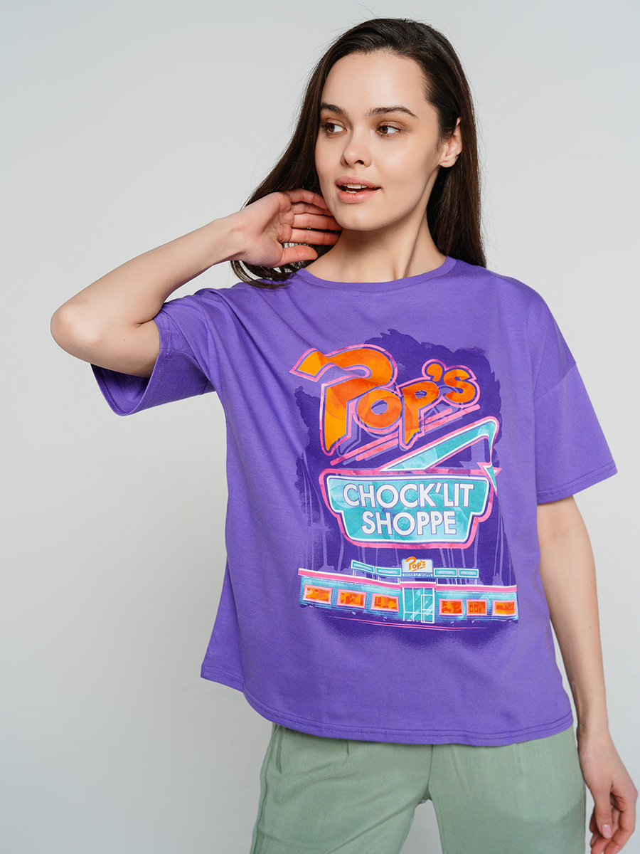 

Футболка женская ТВОЕ 67819 фиолетовая XL, 67819