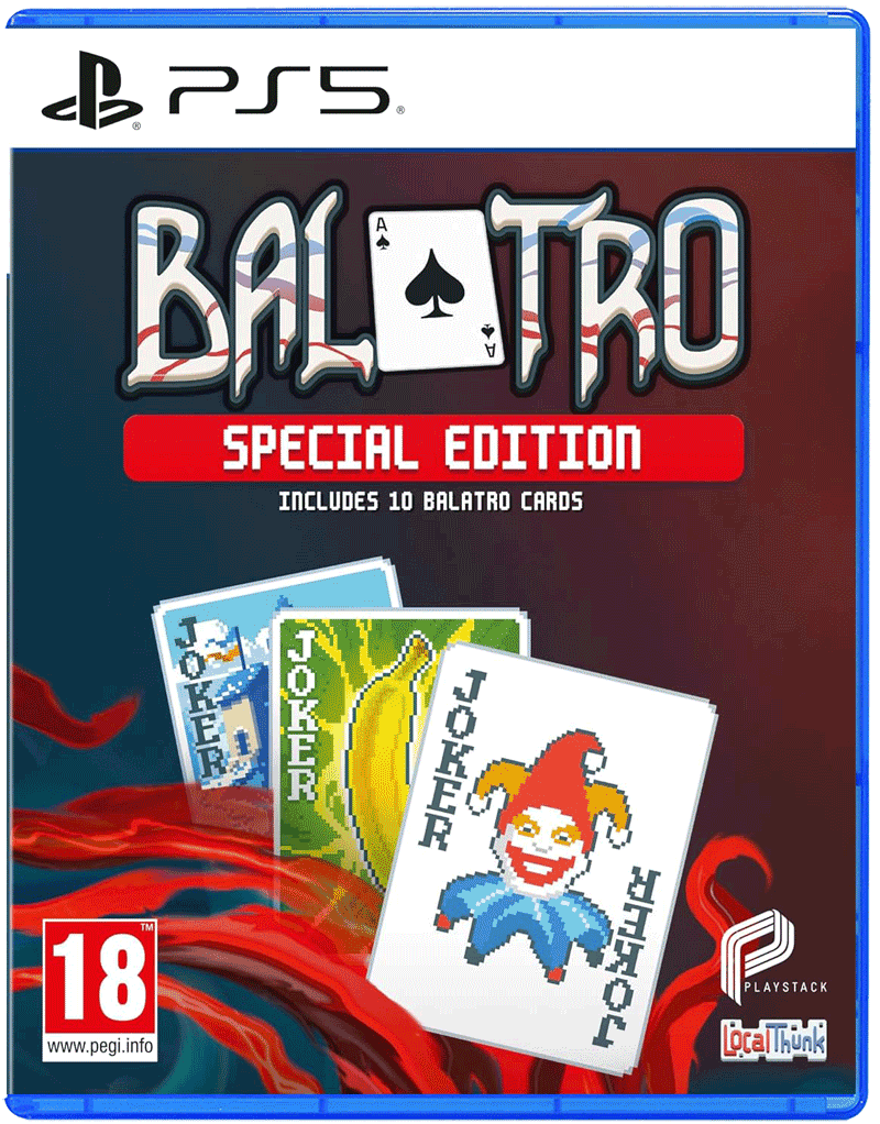 Игра Balatro Special Edition (PS5, полностью на английском языке)