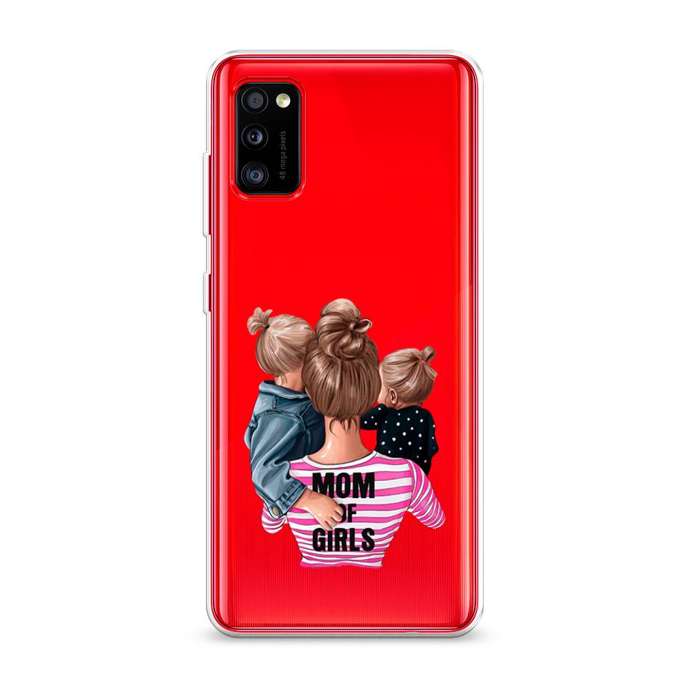 фото Силиконовый чехол "mom of girls" на samsung galaxy a41 awog