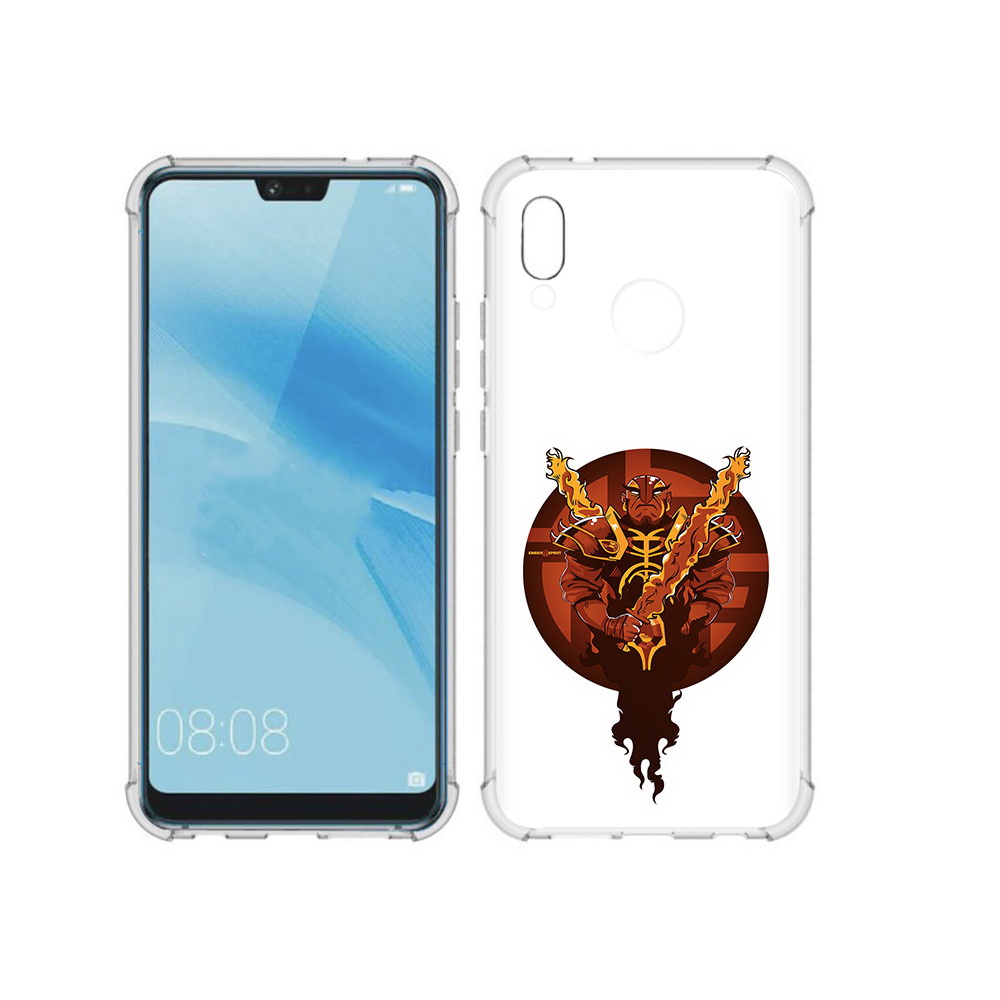 

Чехол MyPads Tocco для Huawei P20 Lite ember spirit (PT130405.51.20), Прозрачный, Tocco