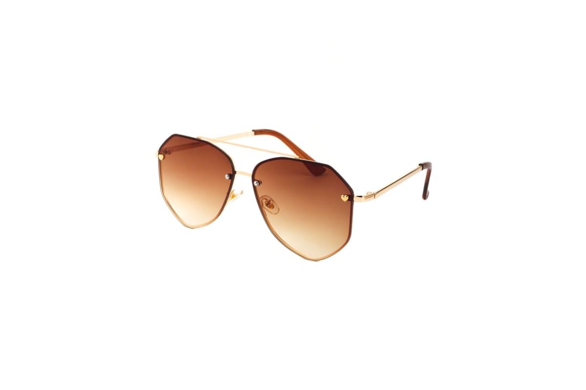 Солнцезащитные очки женские Keluona 2967 коричневые