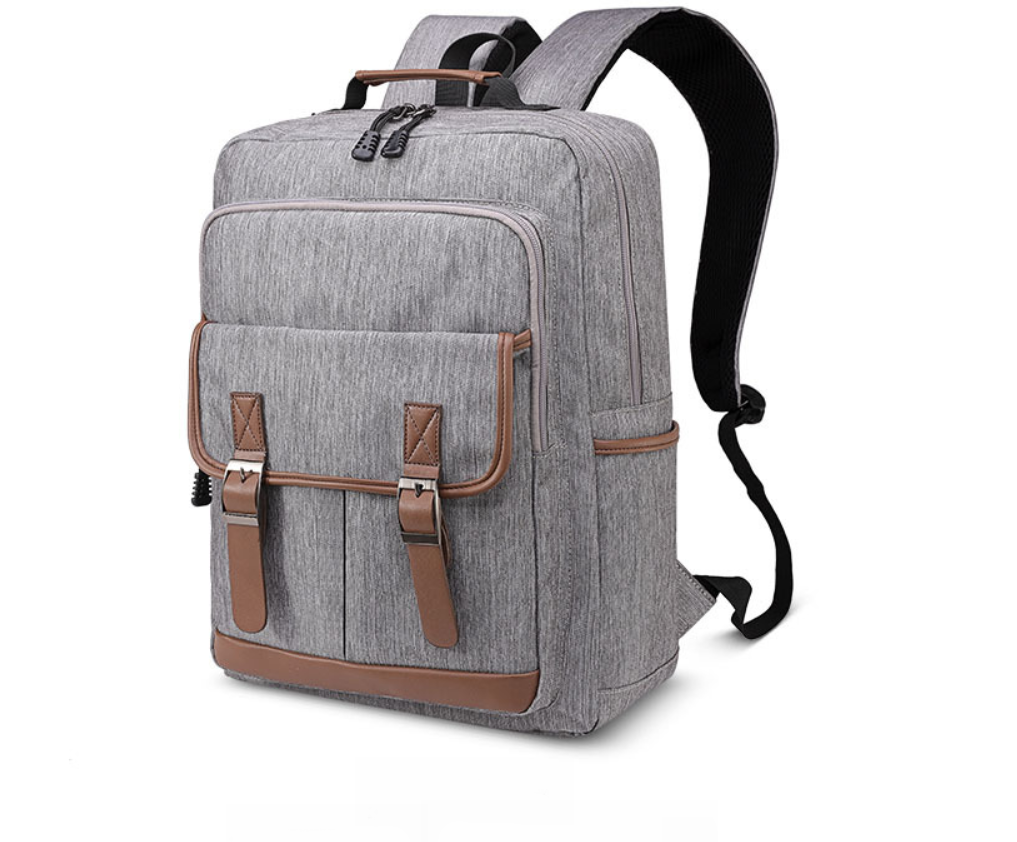 Рюкзак для ноутбука мужской MyPads M157-028 серый