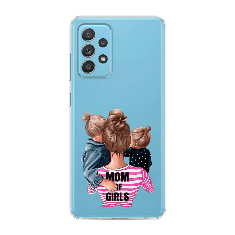 фото Силиконовый чехол "mom of girls" на samsung galaxy a52 awog