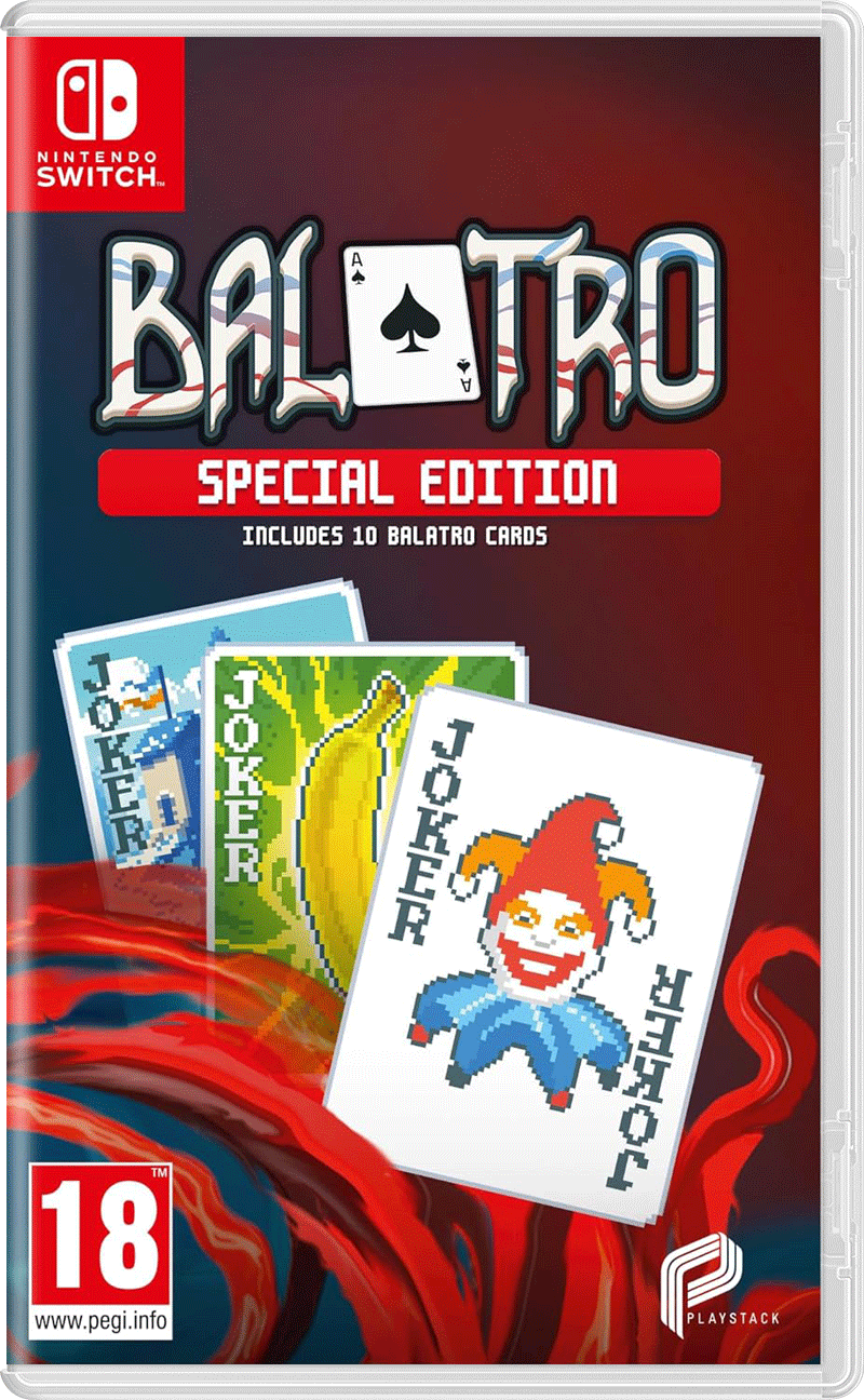 Игра Balatro Special Edition (Nintendo Switch, полностью на английском языке)