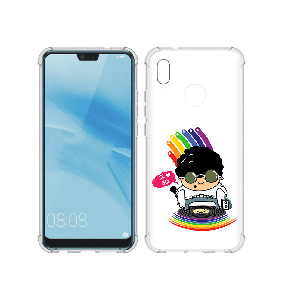 

Чехол MyPads Tocco для Huawei P20 Lite Я люблю 80-е (PT130405.51.205), Прозрачный, Tocco