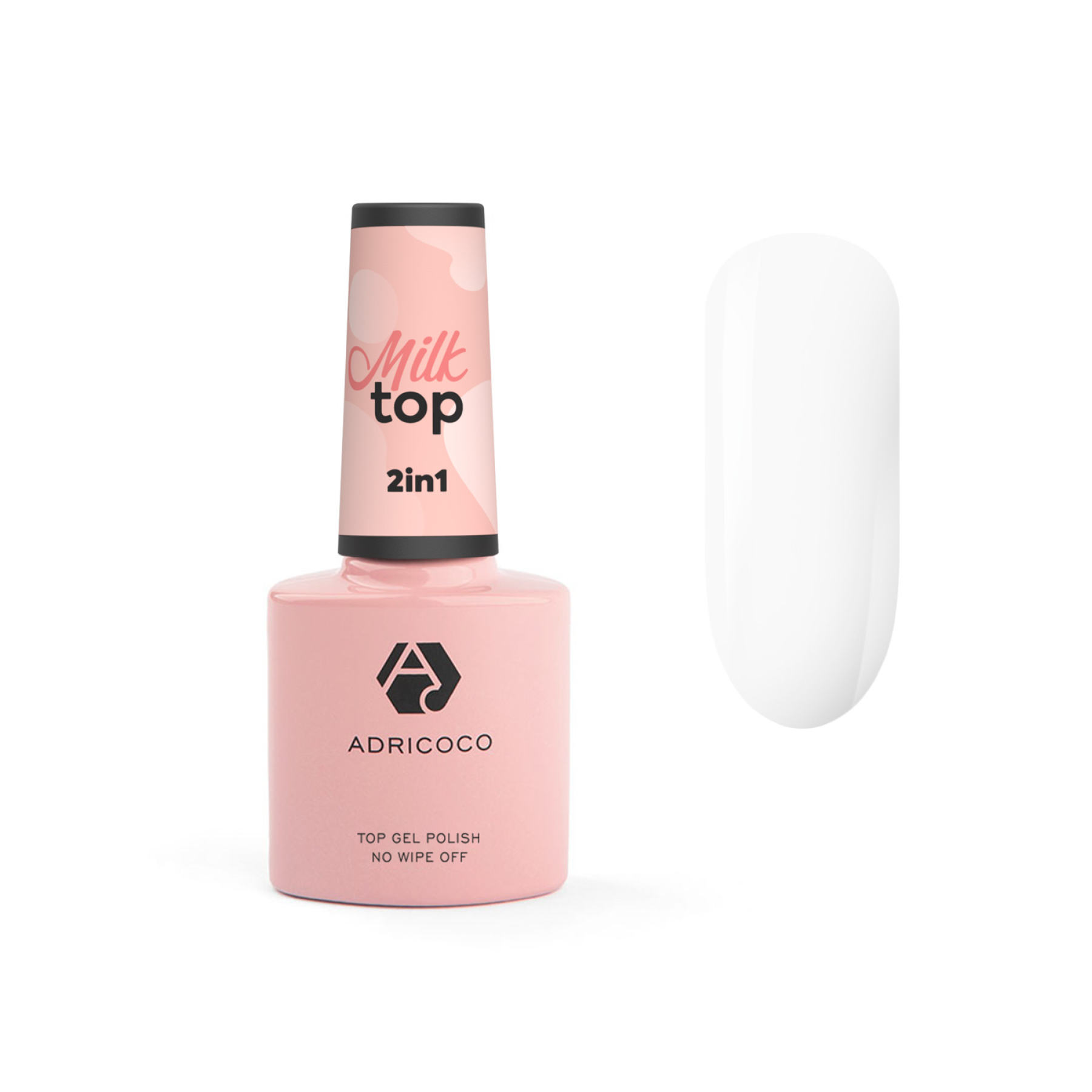 

Закрепитель для гель-лака ADRICOCO Milk Top №02 Молочный, 8 мл