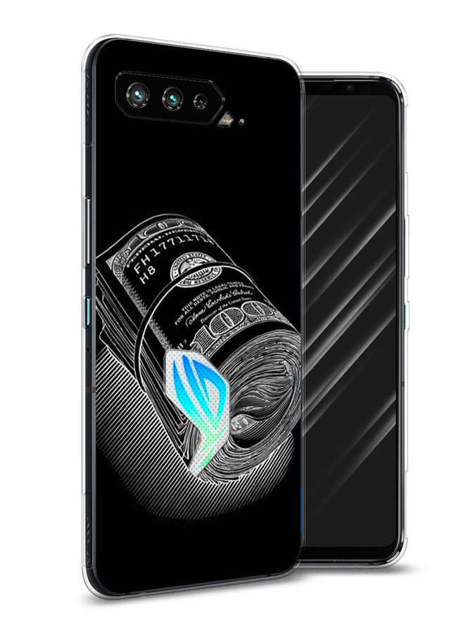 

Чехол Awog на Asus ROG Phone 5S "Кубышка денег", Черный;серебристый, 44550-5