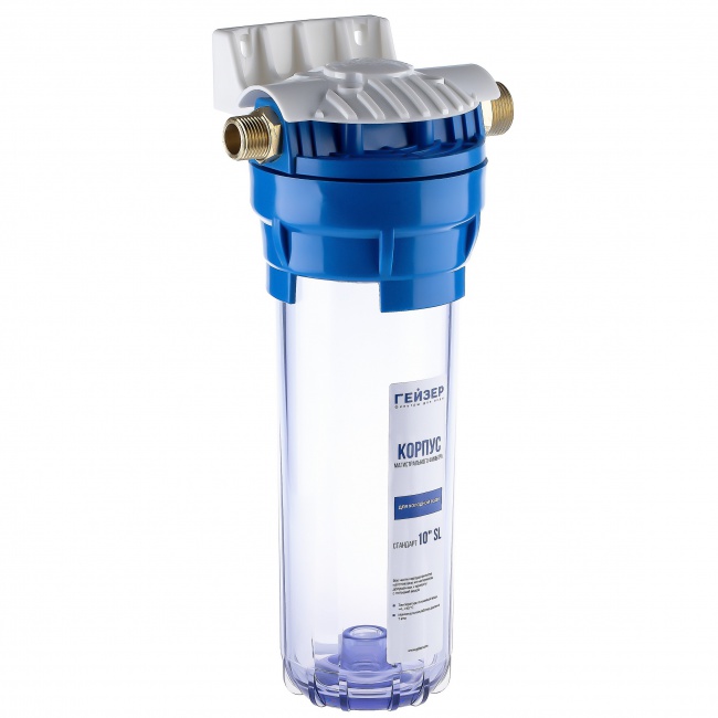 

Гейзер Корпус Гейзер 10SL 1/2"-3/4", прозрачный