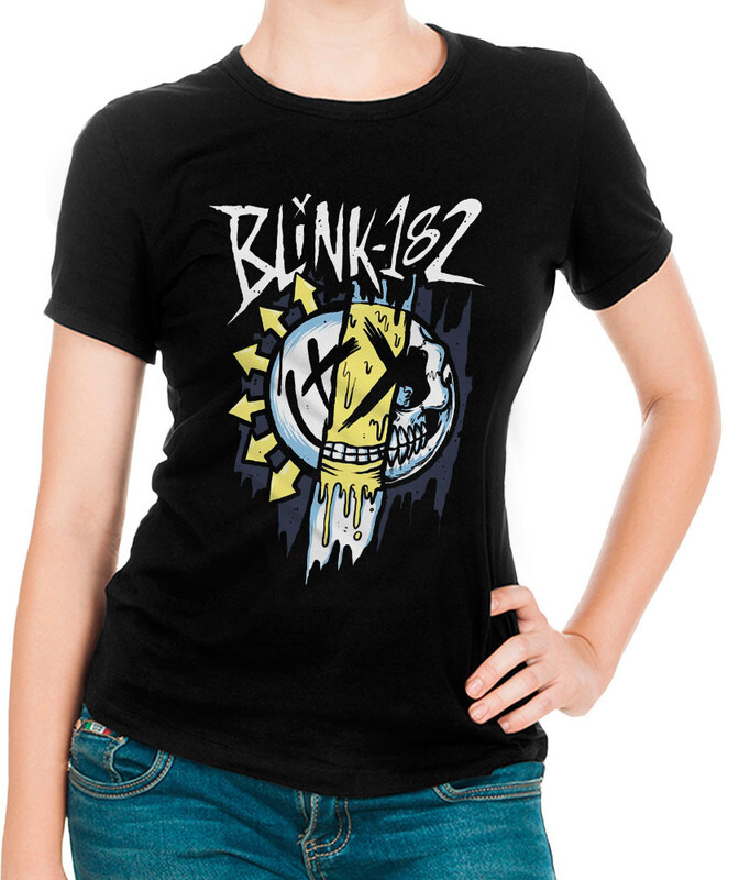 

Футболка женская Design Heroes Blink-182 черная 2XL, Черный, Blink-182