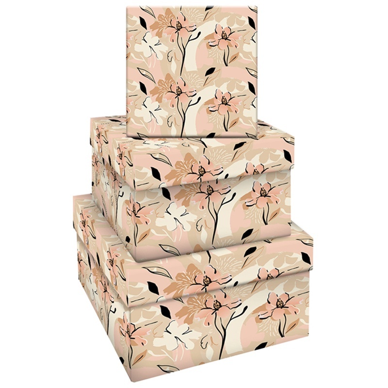 

Meshu квадратных 3 в 1, Floral mood, 19,5х19,5х11-15,5х15,5х9 см, Бежевый, квадратных 3 в 1, Floral mood, 19,5х19,5х11-15,5х15,5х9 см