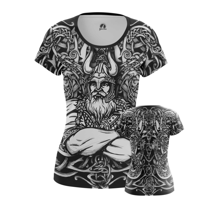 

Футболка женская teestore Viking серая L, Серый, Viking