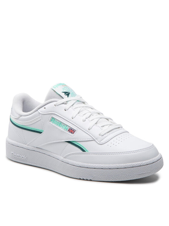 

Кроссовки Club C 85 Vegan Reebok белый 40,5 EU, Club C 85 Vegan