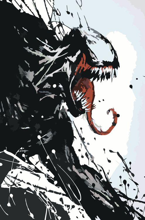 

Картина по номерам «Веном: Арт 2», venom-006, Веном: Арт 2
