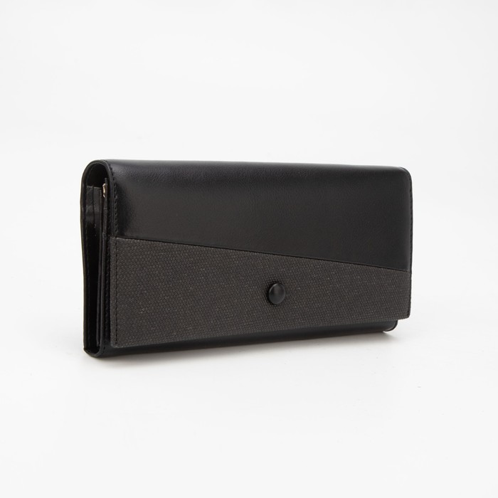 

Кошелек женский NoBrand 7607982, чёрный, 7607982