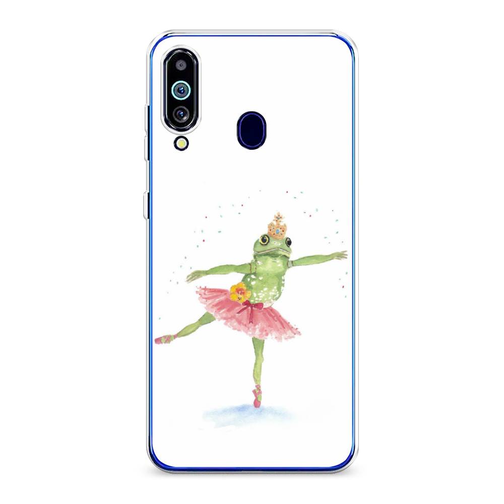 

Чехол на Samsung Galaxy M40 "Лягушка-балерина", Зеленый, 28750-4