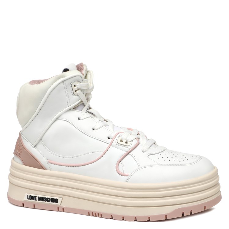 

Кеды женские Love Moschino JA15416G белые 37 EU, Белый, JA15416G