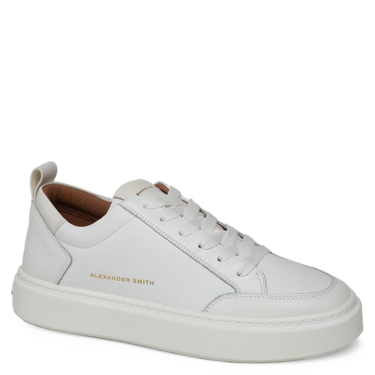 

Кеды мужские Alexander Smith Z1U 88 белые 44 EU, Белый, Z1U 88