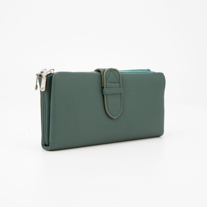 

Кошелек женский NoBrand 7614145, зелёный, 7614145