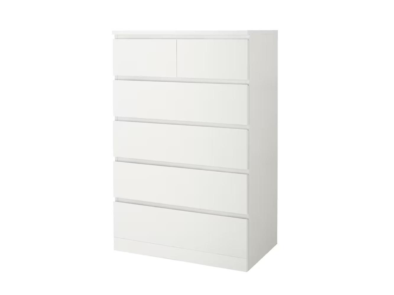 

Комод ADETA IKEA Мальм 26 white, Мальм