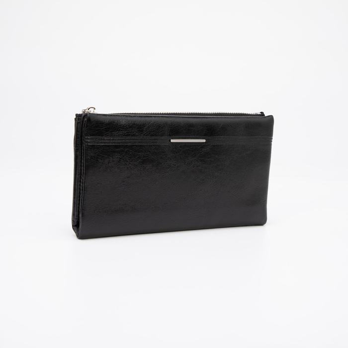 

Кошелек женский NoBrand 7074926, чёрный, 7074926