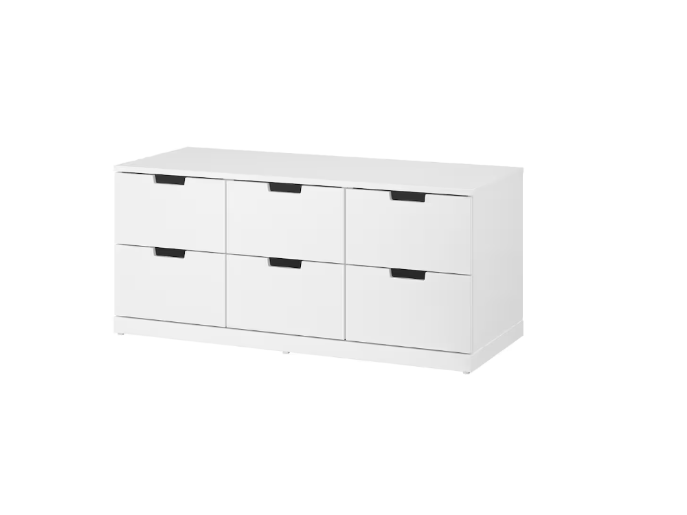 

Комод ADETA IKEA Нордли 23 white, Нордли