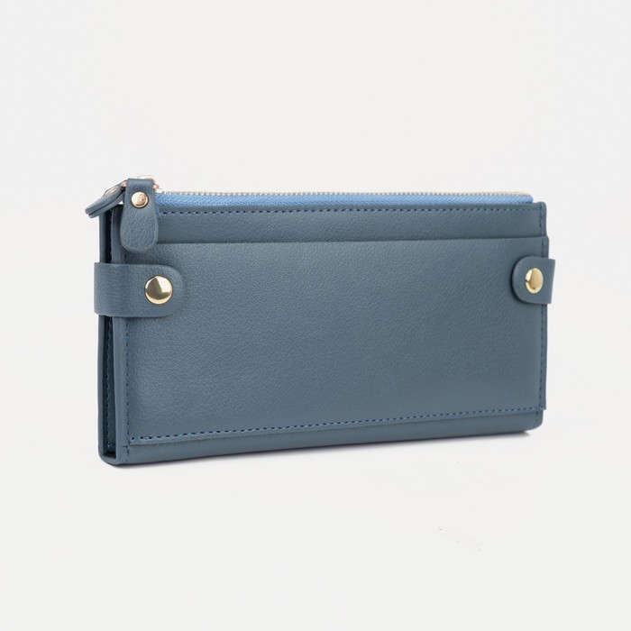 

Кошелек женский NoBrand 9306089, голубой, 9306089