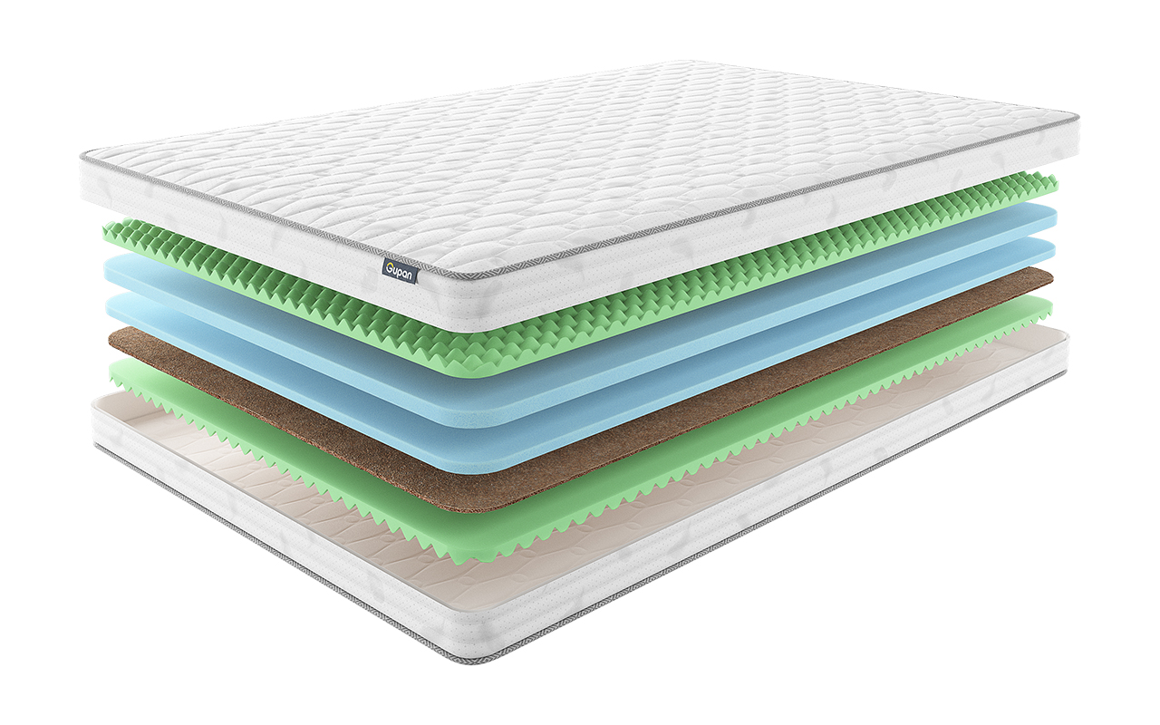 

Матрас Gupan Energy Tur 160x195 см, Белый, Energy Tur
