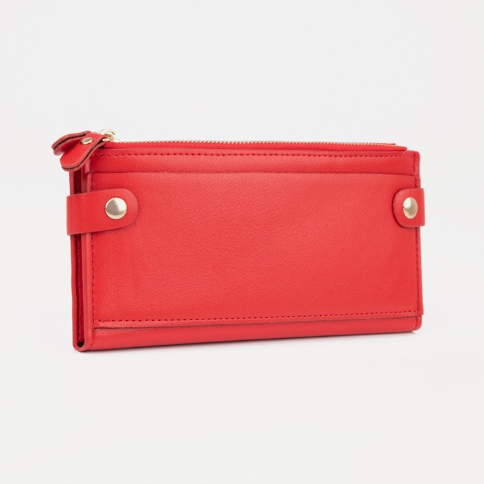 

Кошелек женский NoBrand 9306095, красный, 9306095