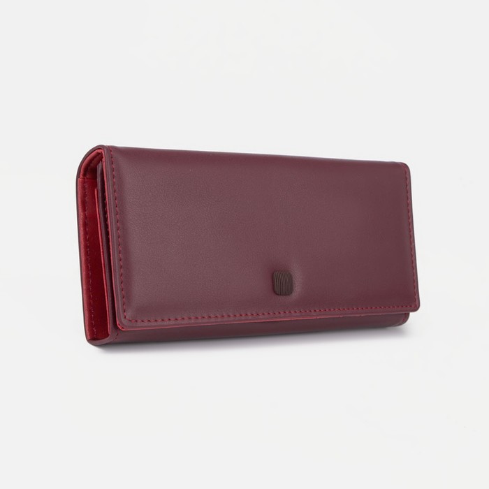 

Кошелек женский NoBrand 9308499, бордовый, 9308499