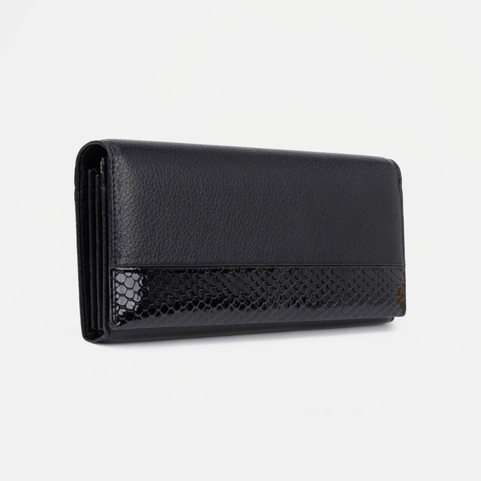 

Кошелек женский NoBrand 9306053, чёрный, Черный, 9306053