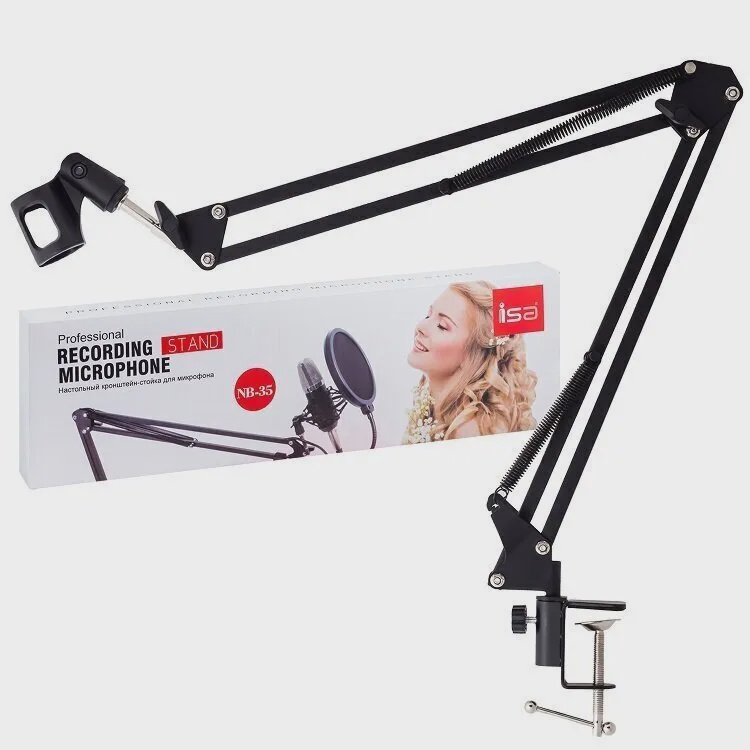 фото Пантограф/настольный кронштейн/ recording stand microphone nb - 35 nobrand