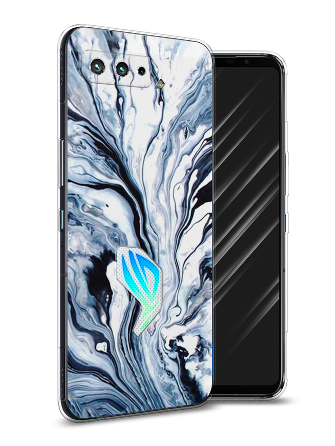 

Чехол Awog на Asus ROG Phone 5S "Голубой минерал мрамор", 44550-3
