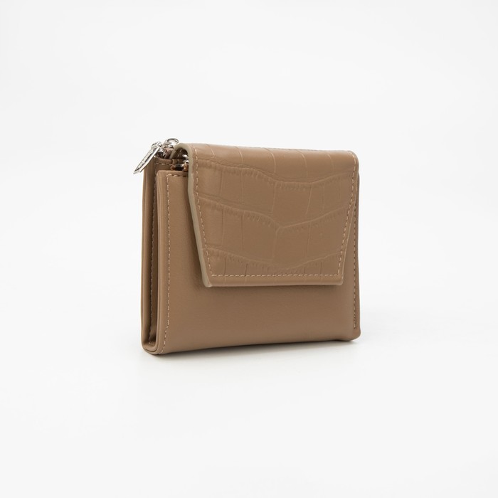 

Кошелек женский NoBrand 7522496, бежевый, 7522496