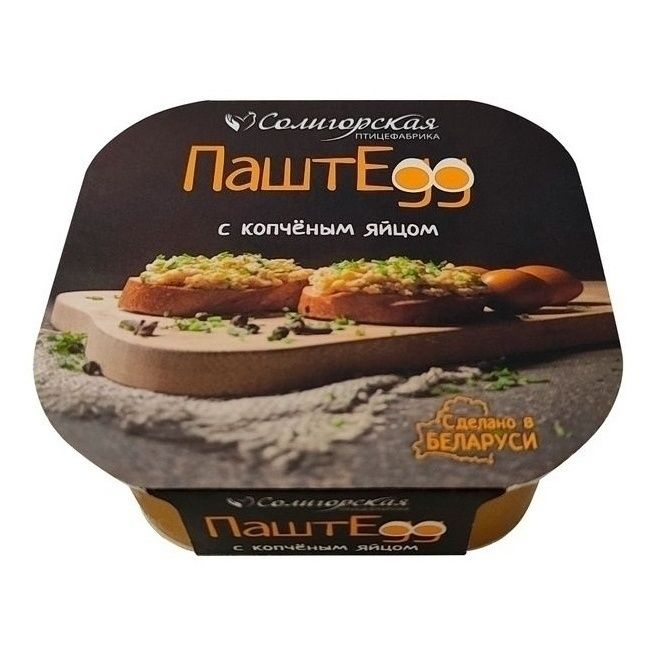 

Крем Солигорская птицефабрика ПаштEGG С копченым яйцом 140 г