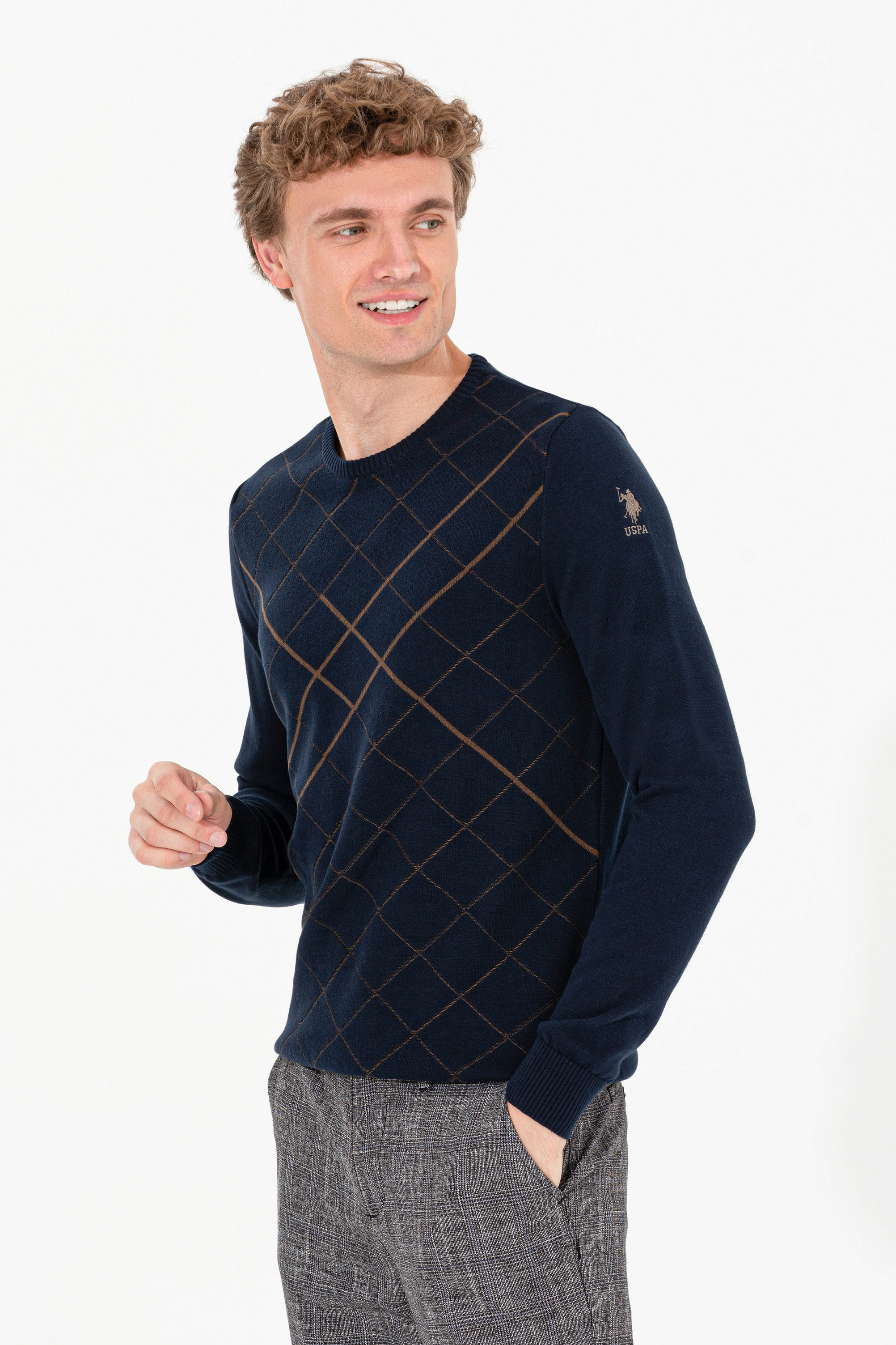 

Джемпер мужской U.S. POLO Assn. G081SZ0TK0HERO синий XS, G081SZ0TK0HERO