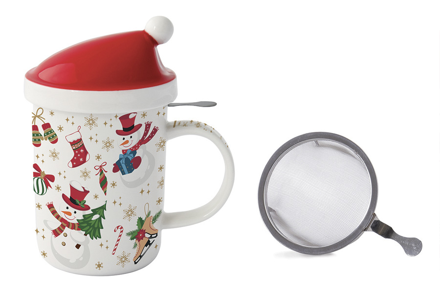 

Набор из 3 предметов Кружка Easy Life Снеговик 370мл фарфор EL-R1345/6/CRFR_