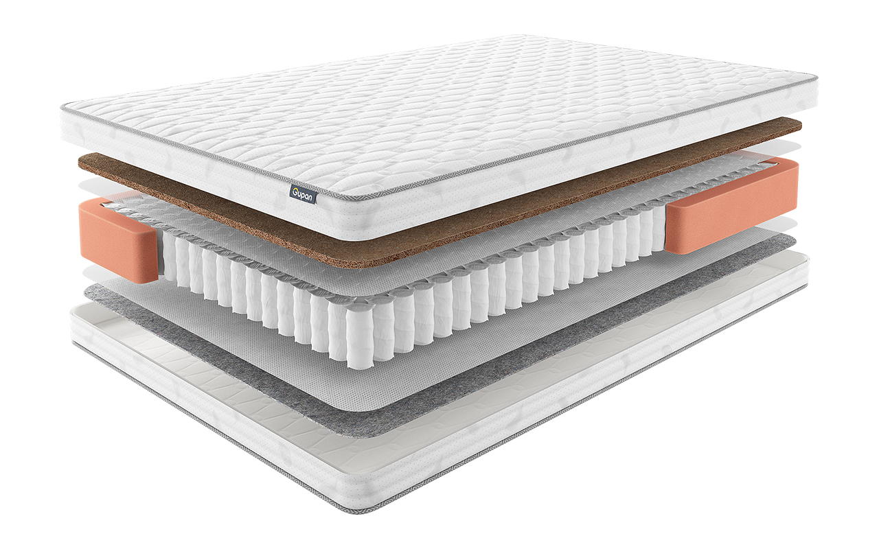 

Матрас Gupan Osteon Avior 160x190 см, Белый, Osteon Avior
