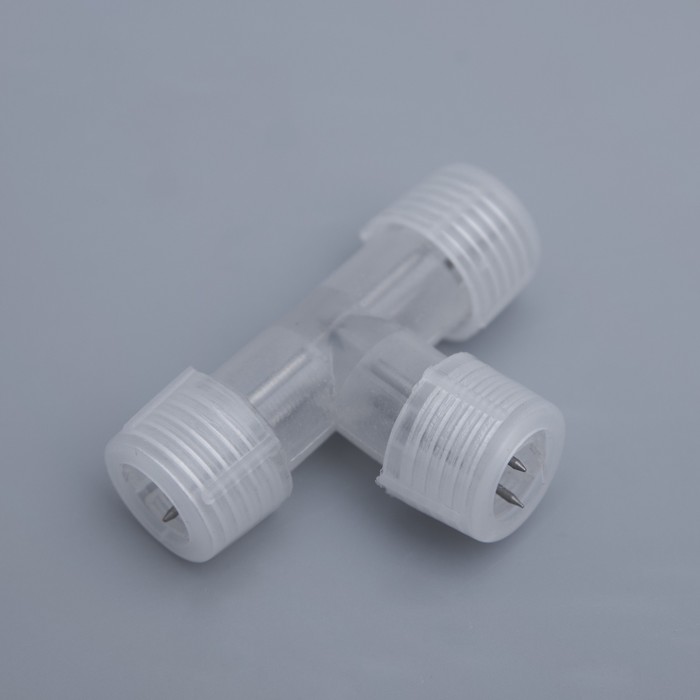 Коннектор для дюралайта Luazon Lighting, Т - образный , 13 мм, 2W, (5 шт) 50шт соединитель для квадр дюралайта led f3w пластик ld126 feron 26104