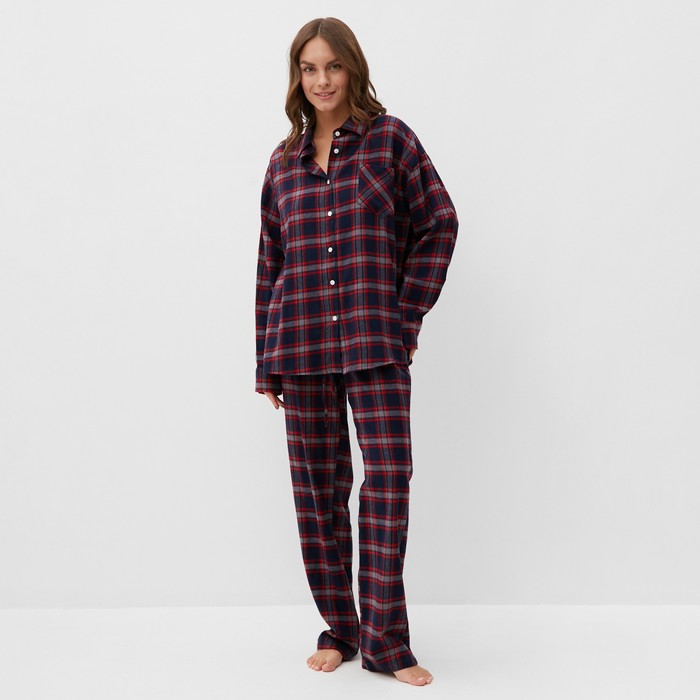 

Пижама женская KAFTAN Шотландия синяя 40 RU, Синий, Шотландия